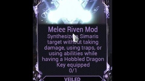 Warframe:2025:Easy Riven Challenge:Synthesize Simaris Target without taking damage,traps,abilities