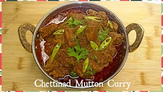 Chettinad Mutton Curry | Chettinad Mutton Kulambu | Mutton Gravy | Madras Samayal | Mutton in Cooker