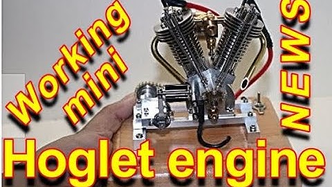 NEWS New Mini #HOGLET H08 commercial Hoglet engine!! #vtwin engine for sale #Microcosmengine