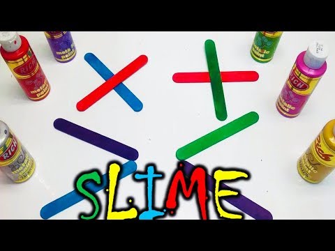 Renkli Çubukların Altından Ne Çıkarsa Slime - Colored Bar Slime - KukimanyaTV