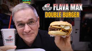 Checkers Rally's NEW Flava Max Double Burger Review $3.49 680-860 Cal 🌡️⚖️ Joe Is Hungry
