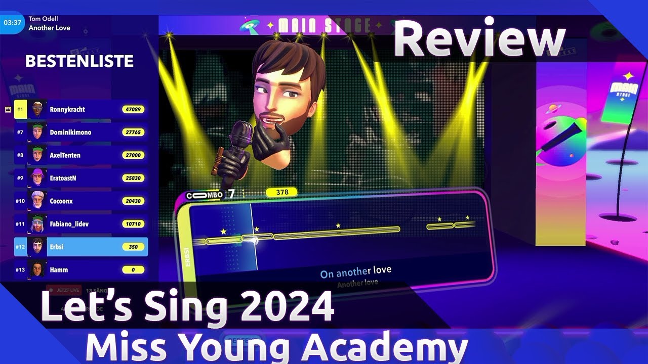 Chronique jeu vidéo Let's Sing 2024 - GeekTest