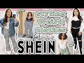 STYLING UGLY PIECES FROM SHEIN FOR A WEEK + WEEKLY VLOG!