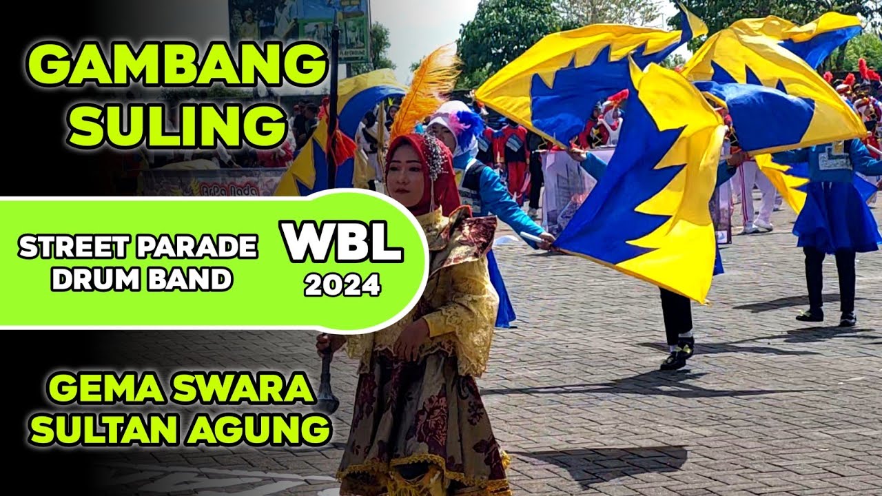 Gambang Suling Versi Drum Band MI Muhammadiyah 1 Godog #drumband #paradedrumband #wbl2024