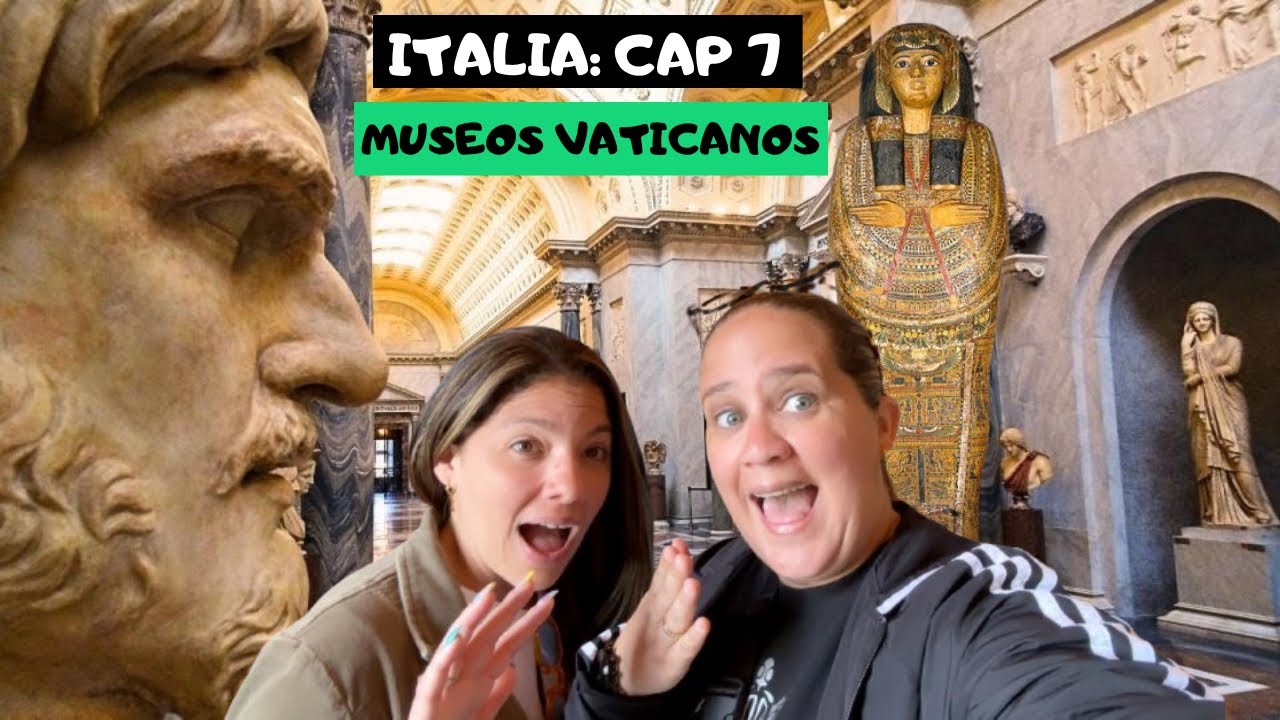 ITALIA: CAP 7 Las Curiosidades de los Museos Vaticanos 🤩-ACY