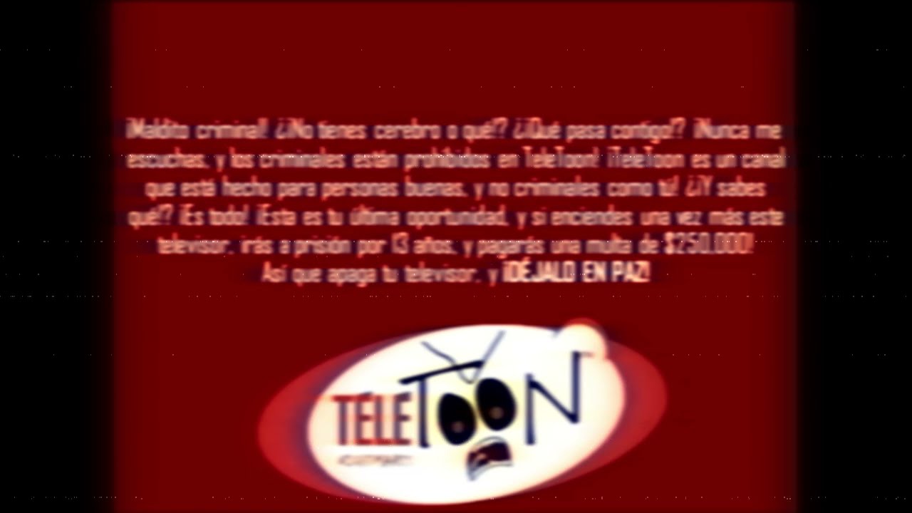 [FAKE AND TRANSLATE] TeleToon Anti Piracy Screen (2005-2006) VHS Filter