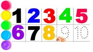 123456789 | 1 to 100 Counting | ABC, ABCD | 123,123 Numbers | Learn to count | alphabet a to z