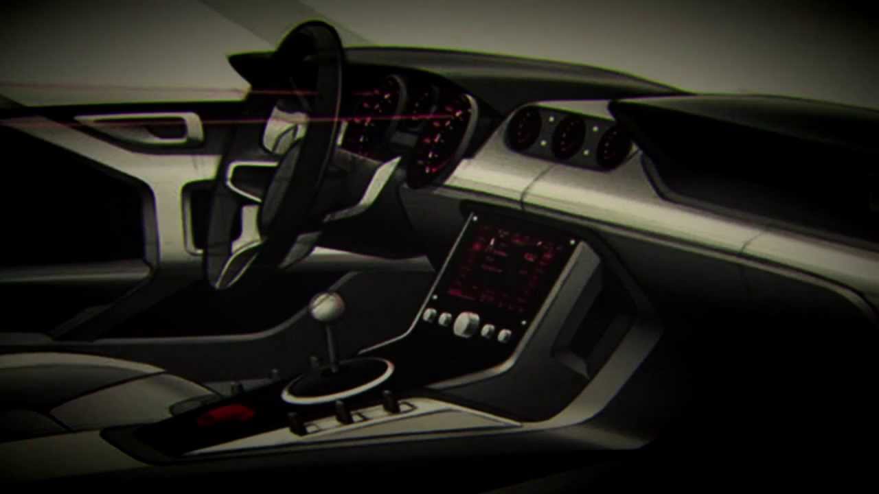 Ford mustang интерьер