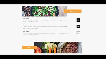 GenerateBlocks - How to Replicate #3: Menu Layout from Grill