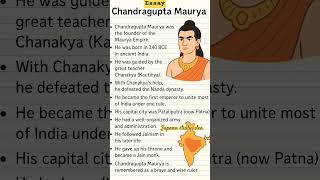 #chandragupta maurya bare ma