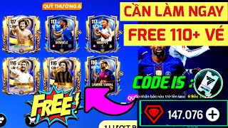 Nhập Code Mới Cách Nhận Free Gem Và 110 Vé Toty Fc Mobile