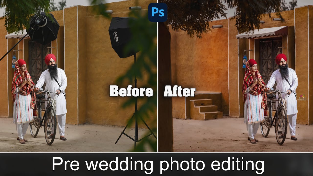 Pre wedding Photo editing in Adobe PhotoShop #photoshop #prewedding # ...