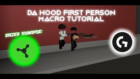 How to first person Macro Abuse on Da Hood │Vuuxia