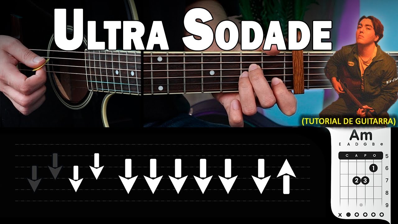 ULTRA SODADE - Kevin Kaarl - TUTORIAL DE GUITARRA