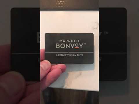 Unboxing Marriott Lifetime Titanium Elite Membership Package