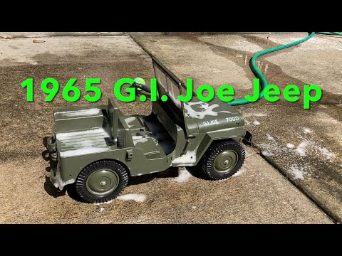 G.I. Joe Official Jeep Combat Set - 1965 - YouTube