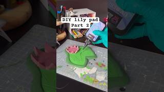 DIY lily pad pt.2 | ty @LETSRESIN for the resin kit :)