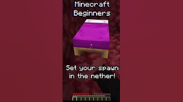 Set your spawn in the nether!