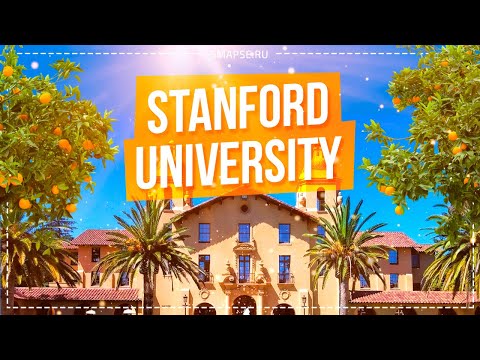 Стэнфордский Университет. Стэнфорд. Тур по кампусу на авто. Stanford University. Образование в США