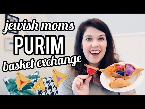 PURIM BASKET SWAP | Jewish Moms Purim Gift Exchange 2020!