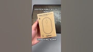 LOGITECH PEBBLE MOUSE 2 M350S Unboxing ASMR #shorts #unboxing #asmr #mouse #logitech #bluetooth