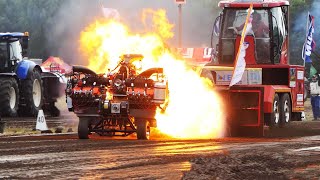 5. DM 2022 & Eurocup on Brande Pulling Arena - Full Event | Over 1 Hour of Great Tractor Pulling