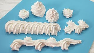 the simplest EGG WHITES Frosting ! NO FAT! Swiss meringue cream!