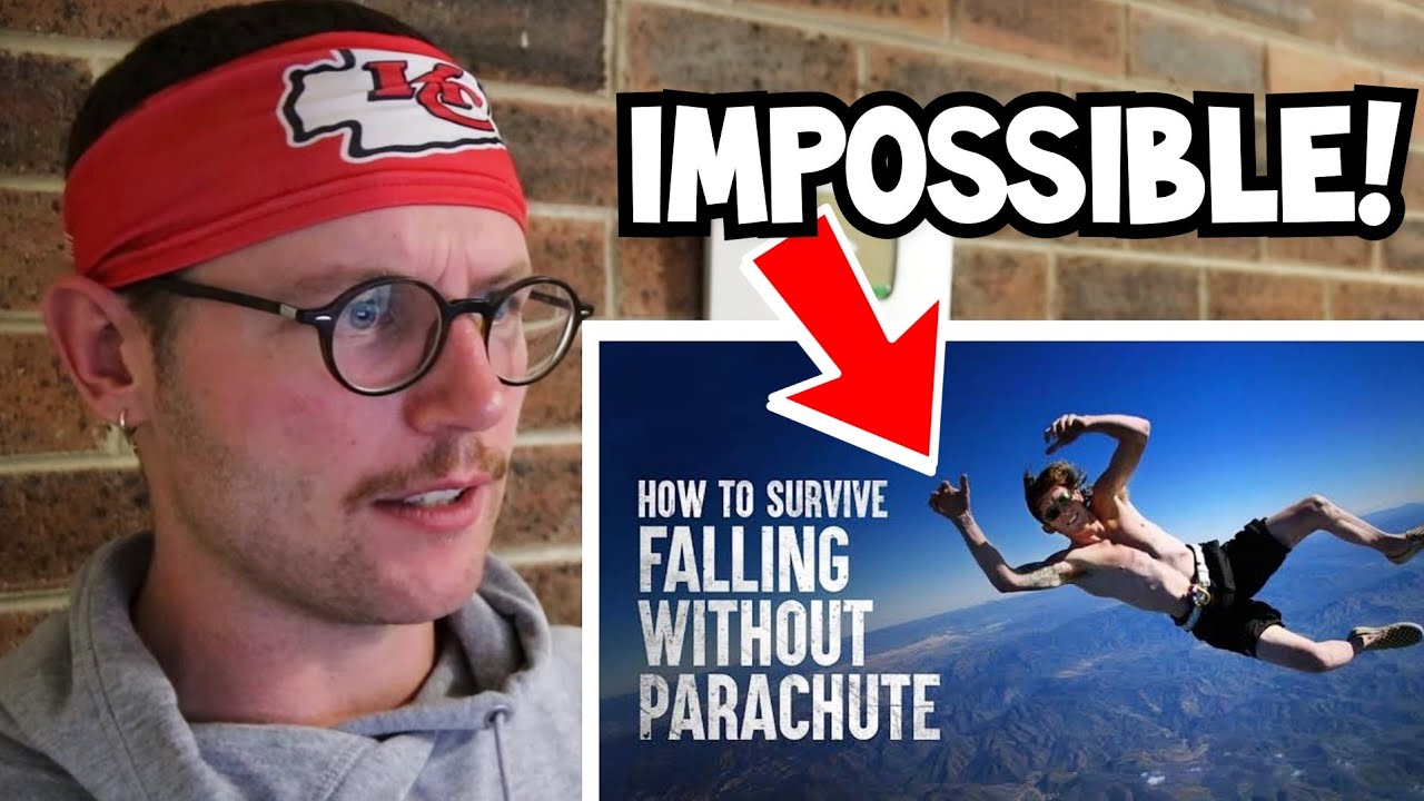 How To SURVIVE Falling Without A Parachute Jake Reacts! YouTube