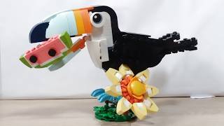 [LEGO] LEGO Creator Wild Animals: Tropical Toucan 31173 Toucan Assembly