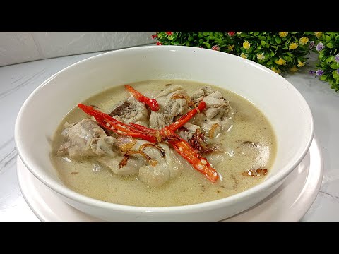 Resep Opor Ayam Kuah Putih