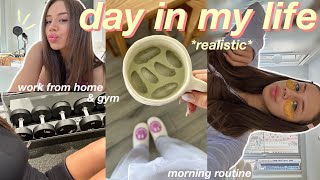REALISTIC DAY IN MY LIFE! *yet still productive!* morning routine, friends, new products, \& GRWM! 🍵