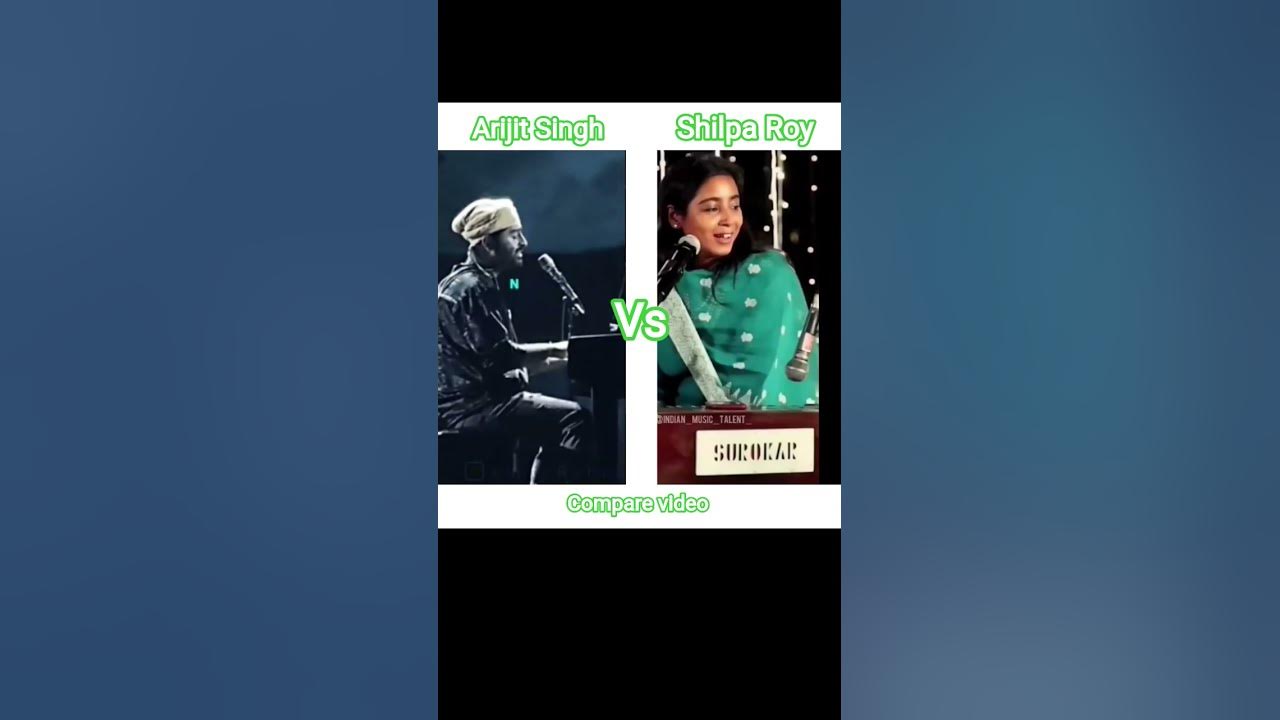 kalank song by Arijit Singh vs Shilpa Roy || compare video || #songs #shorts #singer