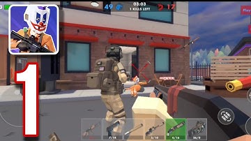 Polygon Arena: Online Shooter - Game Gameplay Part 1 ( Ios, Android )