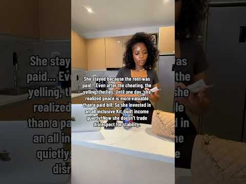 STABILITY COMES WITH DISRESPECT 