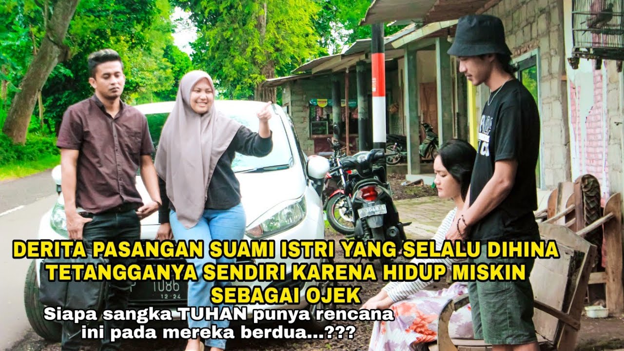 DERITA PASANGAN SUAMI ISTRI YANG SELALU DIHINA TETANGGANYA SENDIRI KARENA HIDUP MISKIN SEBAGAI OJEK