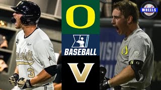 Oregon vs #6 Vanderbilt (Crazy Game!) | Nashville Regional Winners Bracket | 2023 College Baseball