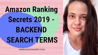 Amazon Ranking 📊 Optimize Your Back End Search Terms 💯💯