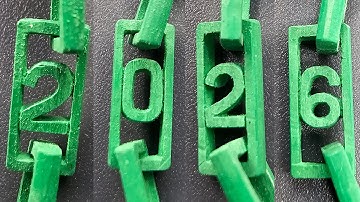 Continuing the “HAPPY 2026” Chain — Live Carving