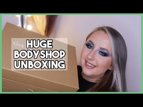 BODY SHOP CONSULTANT STARTER KIT UNBOXING | PRODUCTS OVER £200!!