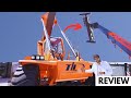 World’s First Rough Terrain Empty Container Handler 🔥 | TIL Limited RT-RST 8 | EXCON 2025