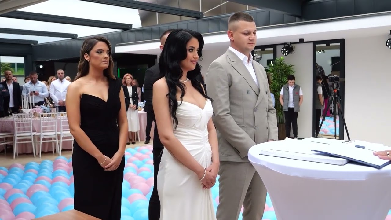 LJUBA ALIČIĆ Aleksandra Milan Wedding gender reveal