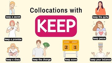 Vocabulary: Collocations with KEEP, Definitions & Example Sentences, Collocations Listen & Practice