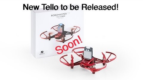 New Tello! Robomaster TT (Tello Talent)