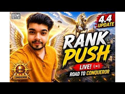 DAY 1 🔥 Rank Push to Conquer | Insane Hard Lobby BGMI Live