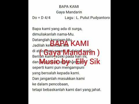 BAPA KAMI L Putut Pudyantoro Gaya Mandarin YouTube