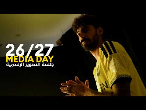 كواليس جلسة التصوير الرسمية لنجوم النصر بالطقم الجديد 🤩 A closer look behind our official photoshoot