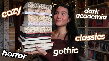 the perfect fall books you NEED to read 🍂📚 cozy, classics & dark academia