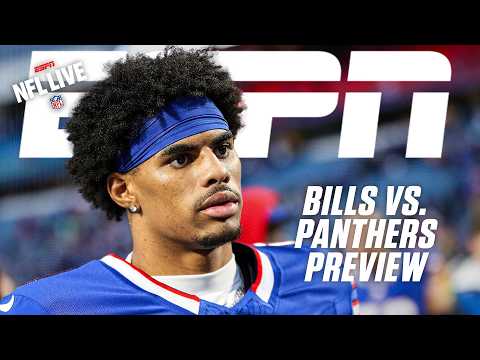 The challenge Keon Coleman and the Bills' offense will face vs. the Panthers 🔍 | NFL Live