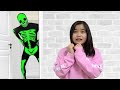 skeleton fell from above Prank video KOYA and NEMI part2