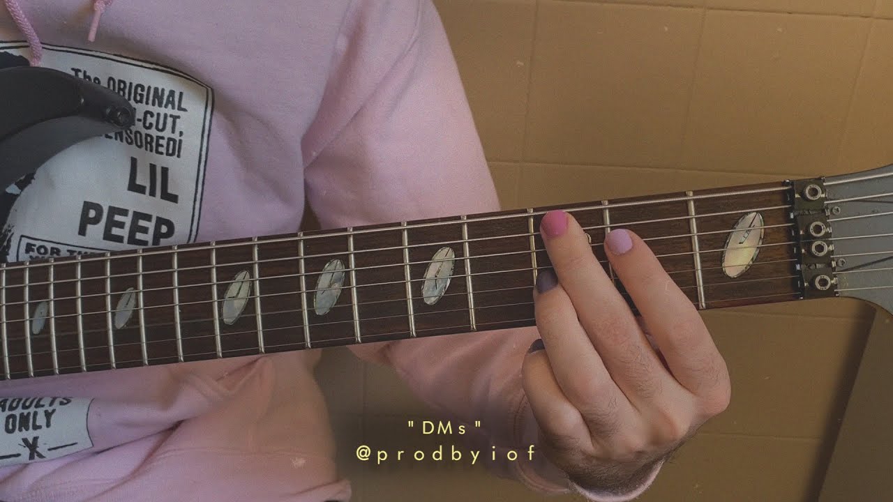 [FREE] "DMs" - Pop Punk Type x Lil Aaron Guitar Type Beat + Playthrough (Prod. IOF) @prodbyiof